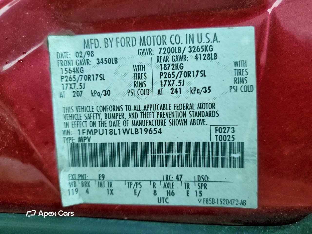 Ford Expedition 1998
