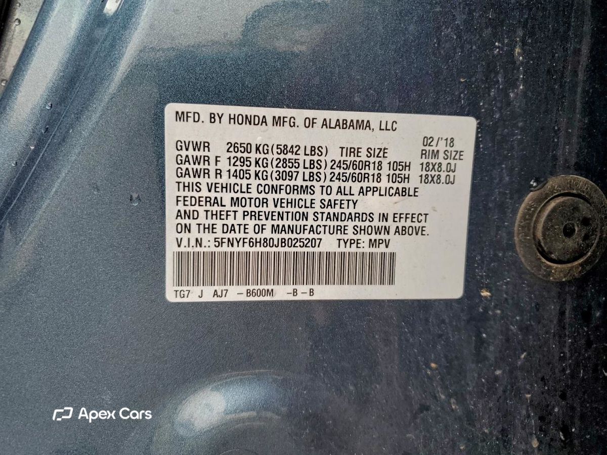 Honda Pilot 2018