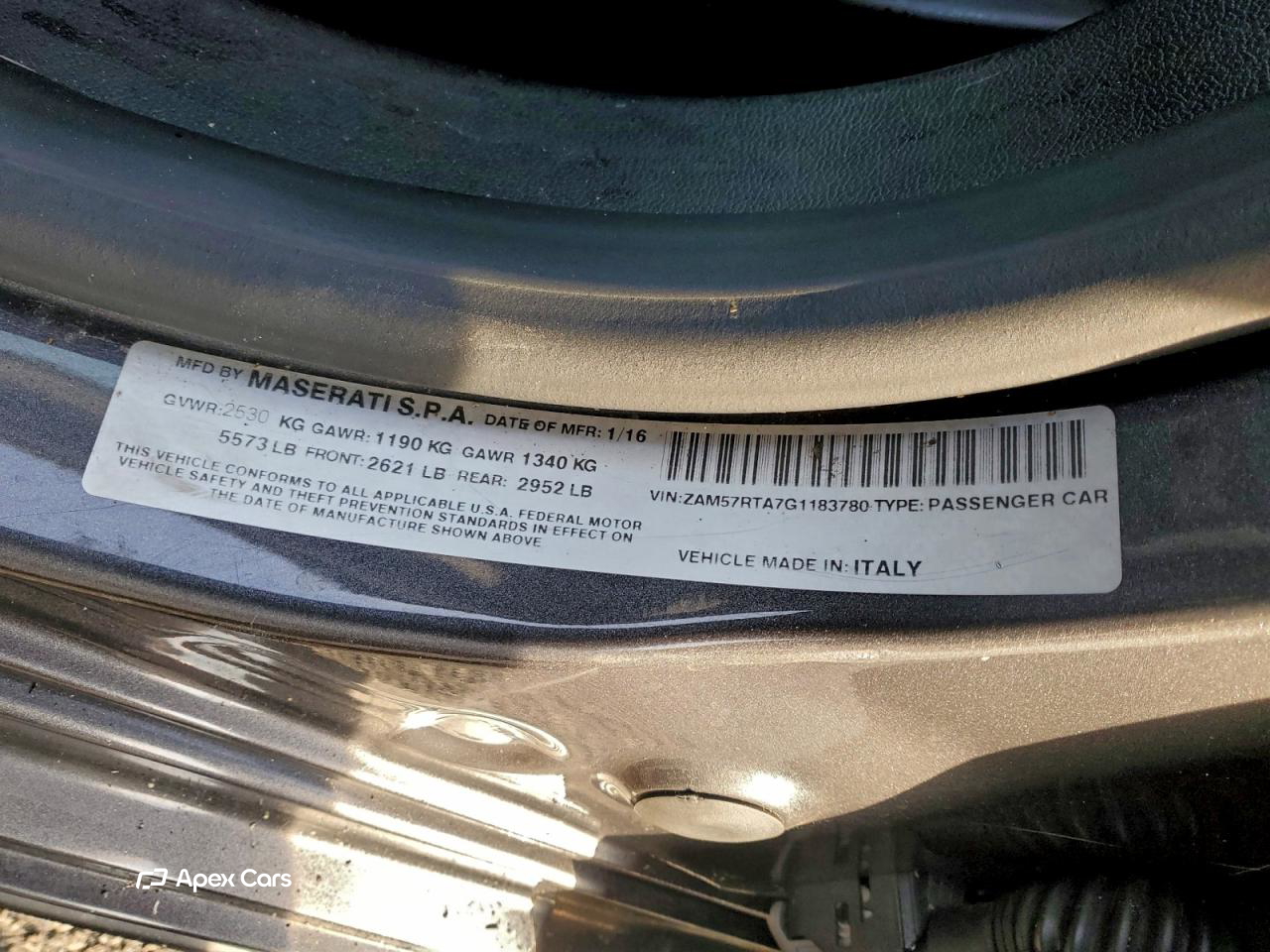 Maserati Ghibli 2016