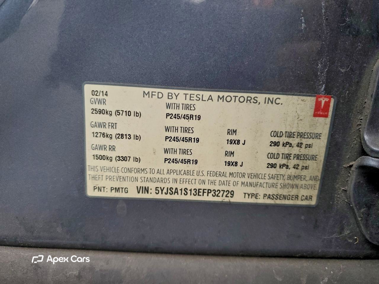 Tesla Model S 2014