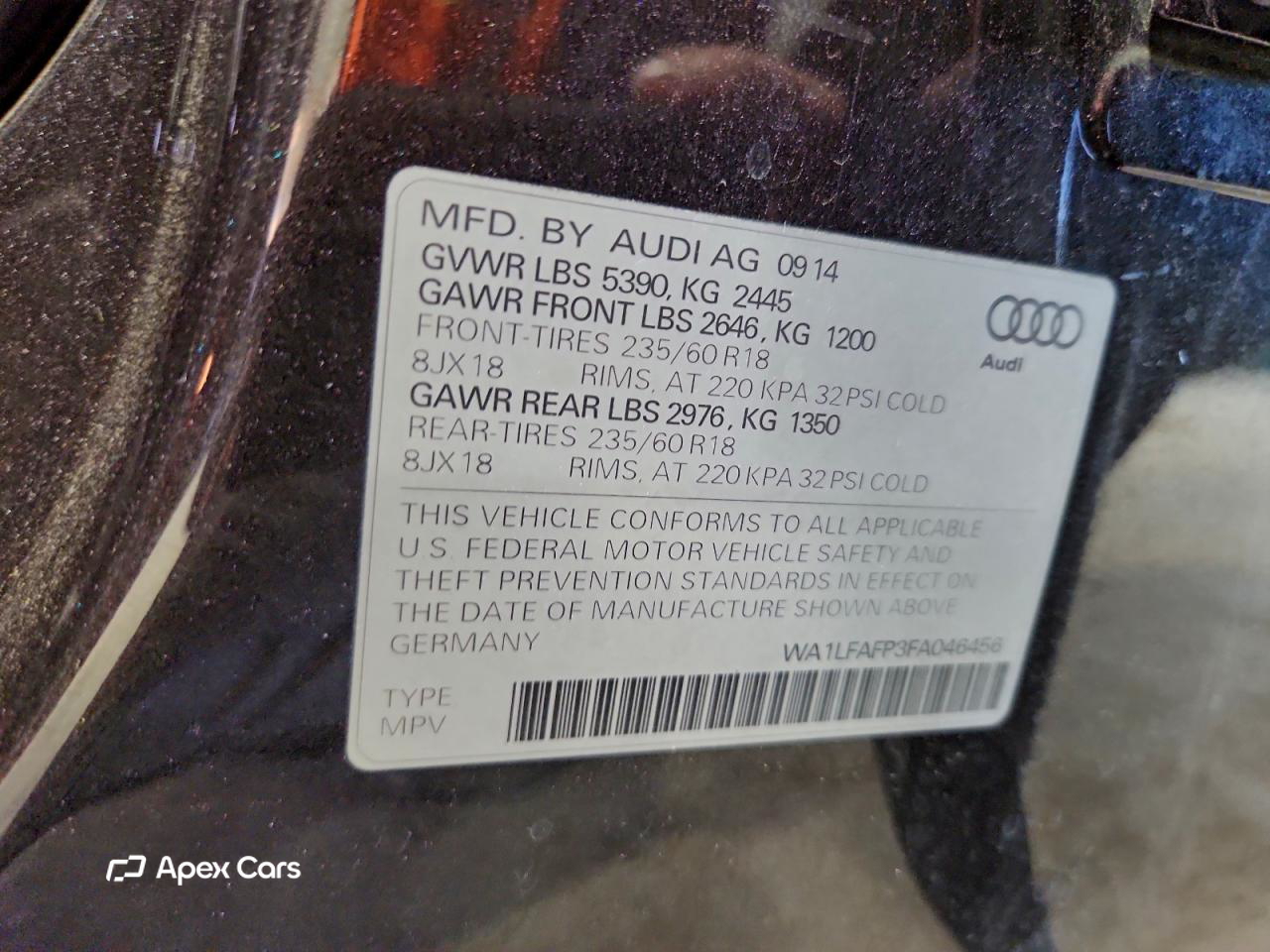 Audi Q5 2015
