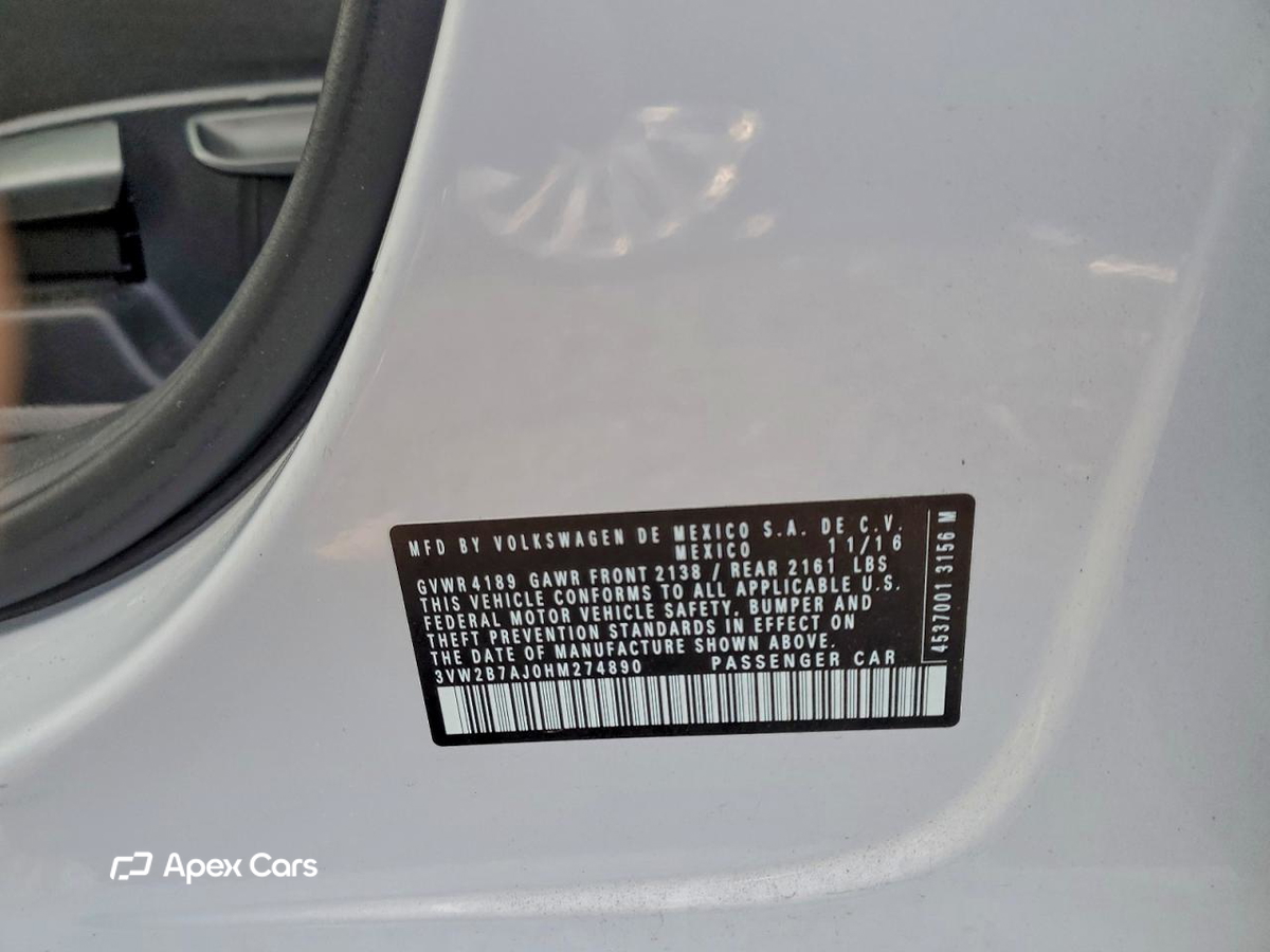 Volkswagen Jetta 2017