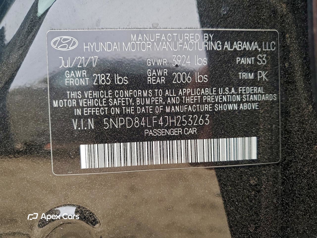 Hyundai Elantra 2018