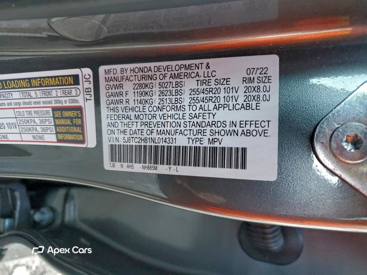 Acura RDX 2022
