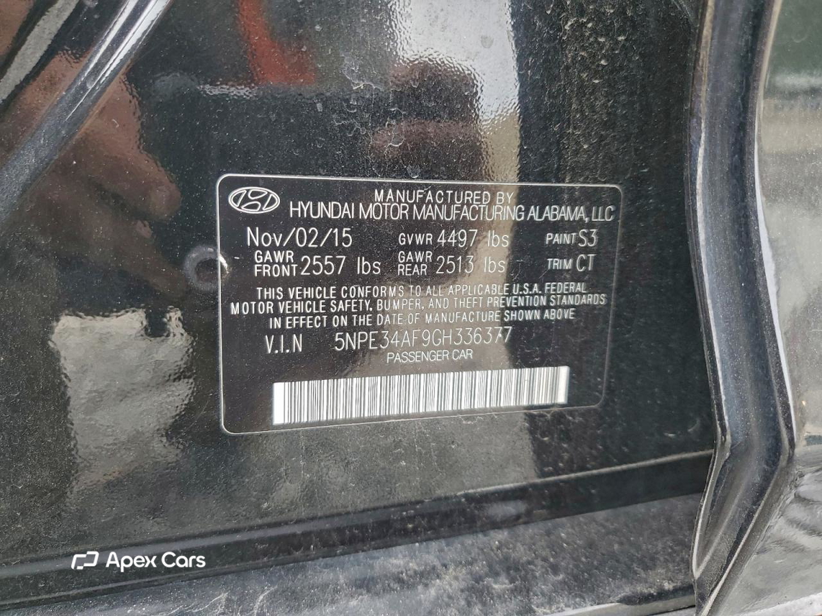 Hyundai Sonata 2016