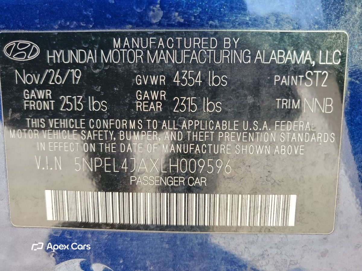 Hyundai Sonata 2020