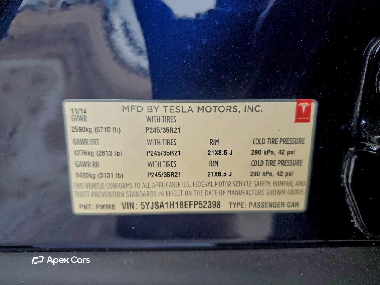 Tesla Model S 2014