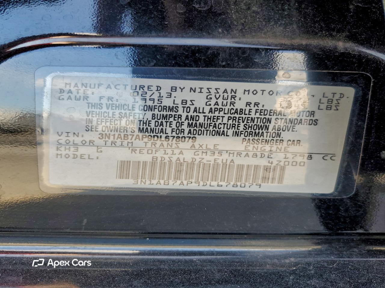 Nissan Sentra 2013