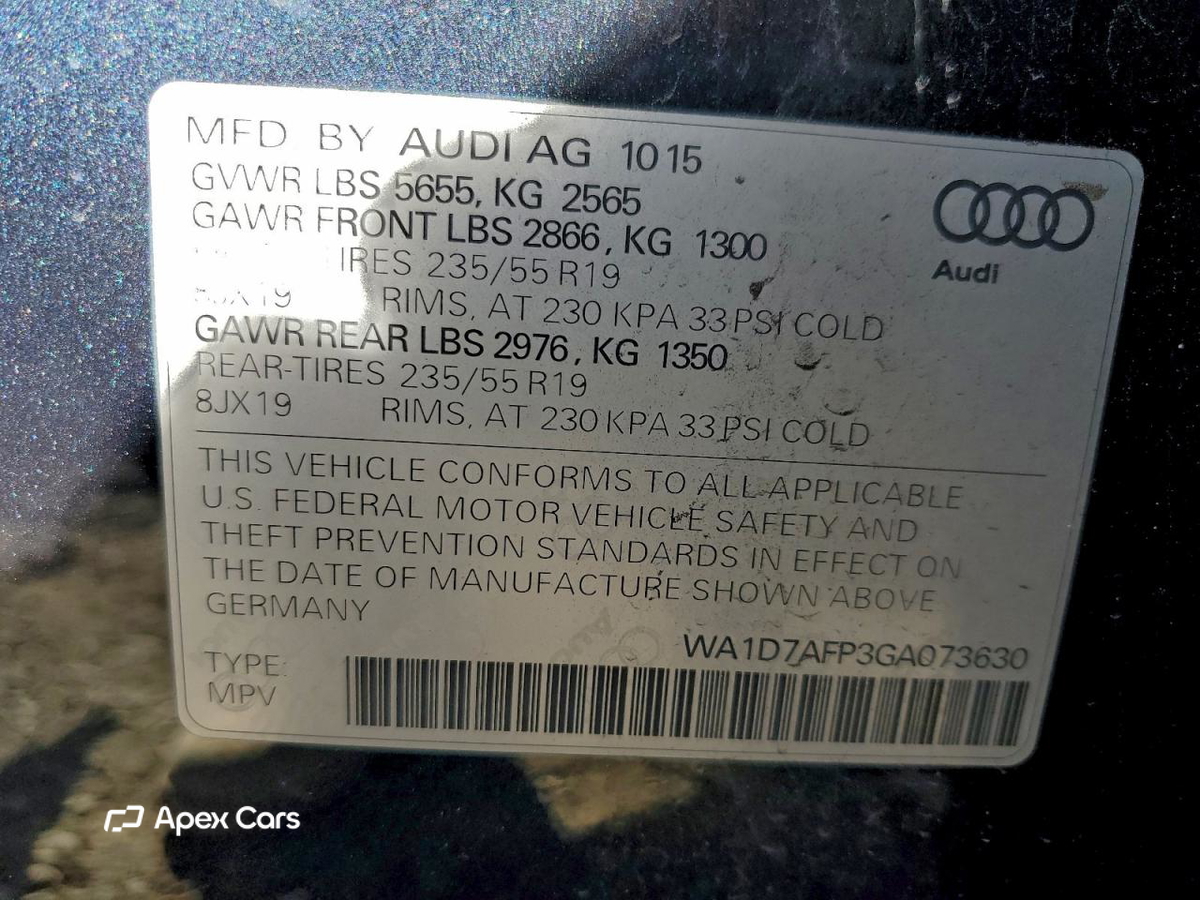 Audi Q5 2016