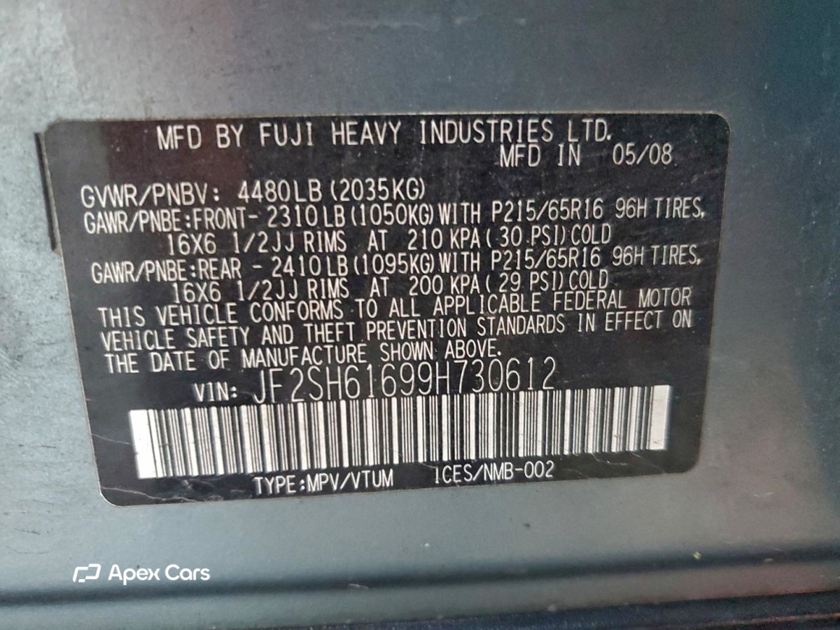 Subaru Forester 2009