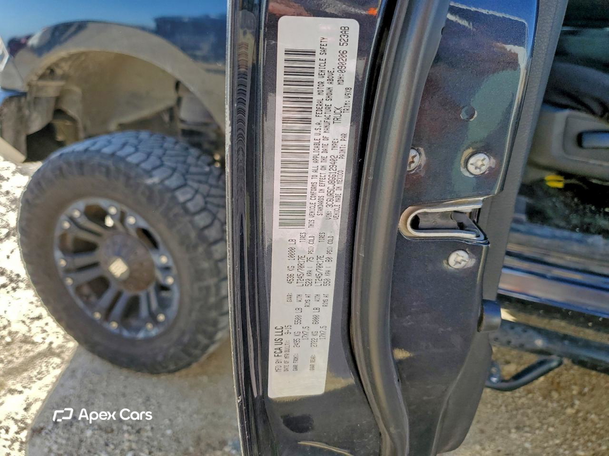 RAM 2500 2016