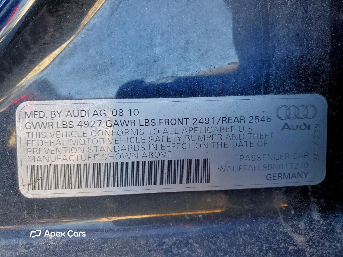 Audi A4 2011