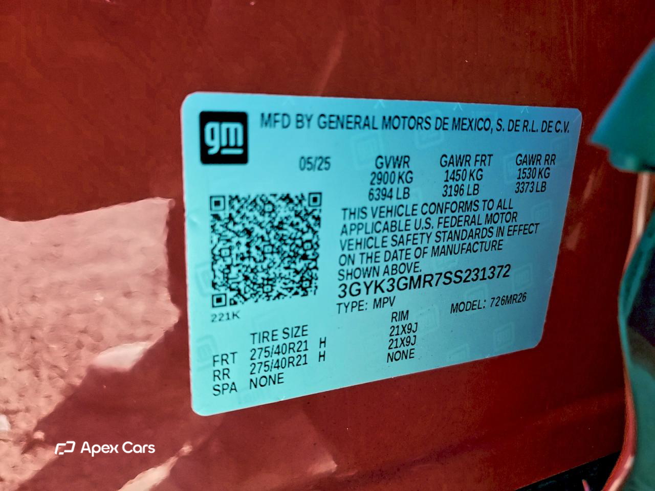 Cadillac Optiq 2025
