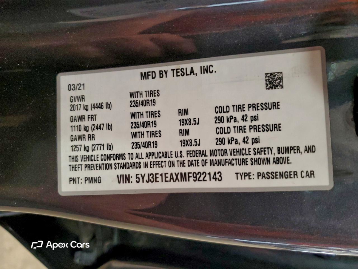 Tesla Model 3 2021