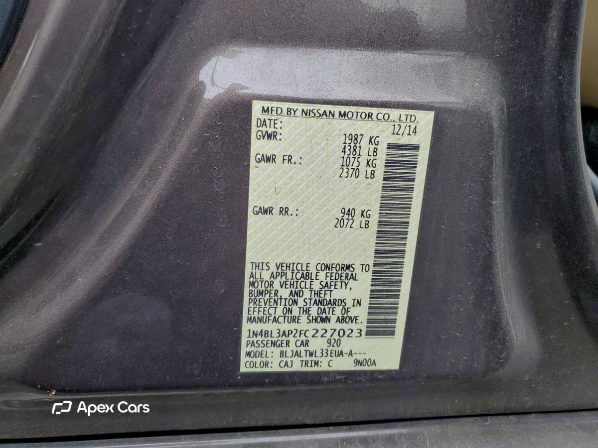 Nissan Altima 2015