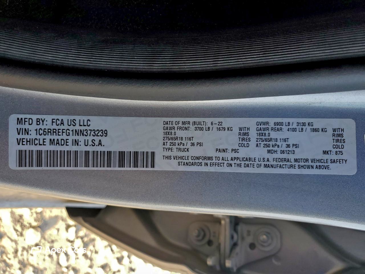 RAM 1500 2022