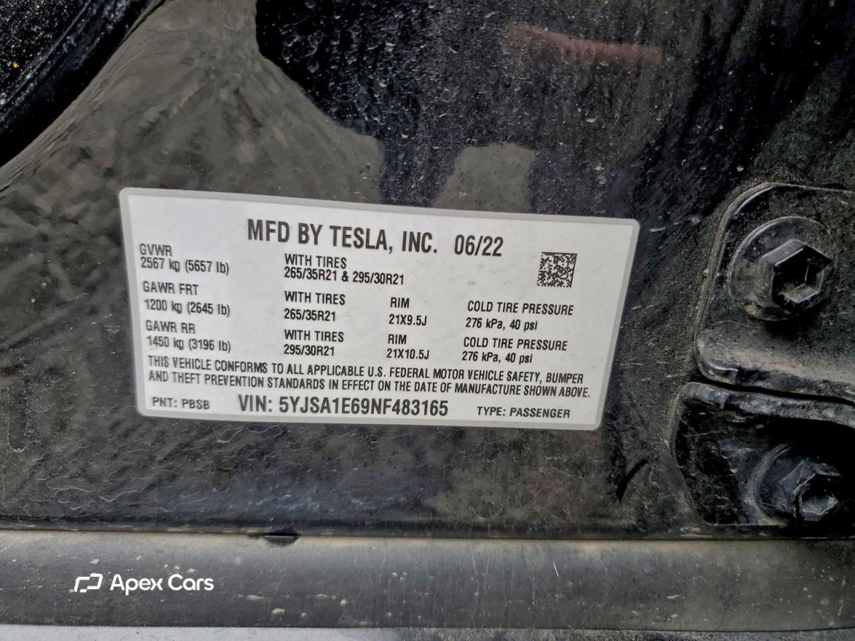 Tesla Model S 2022