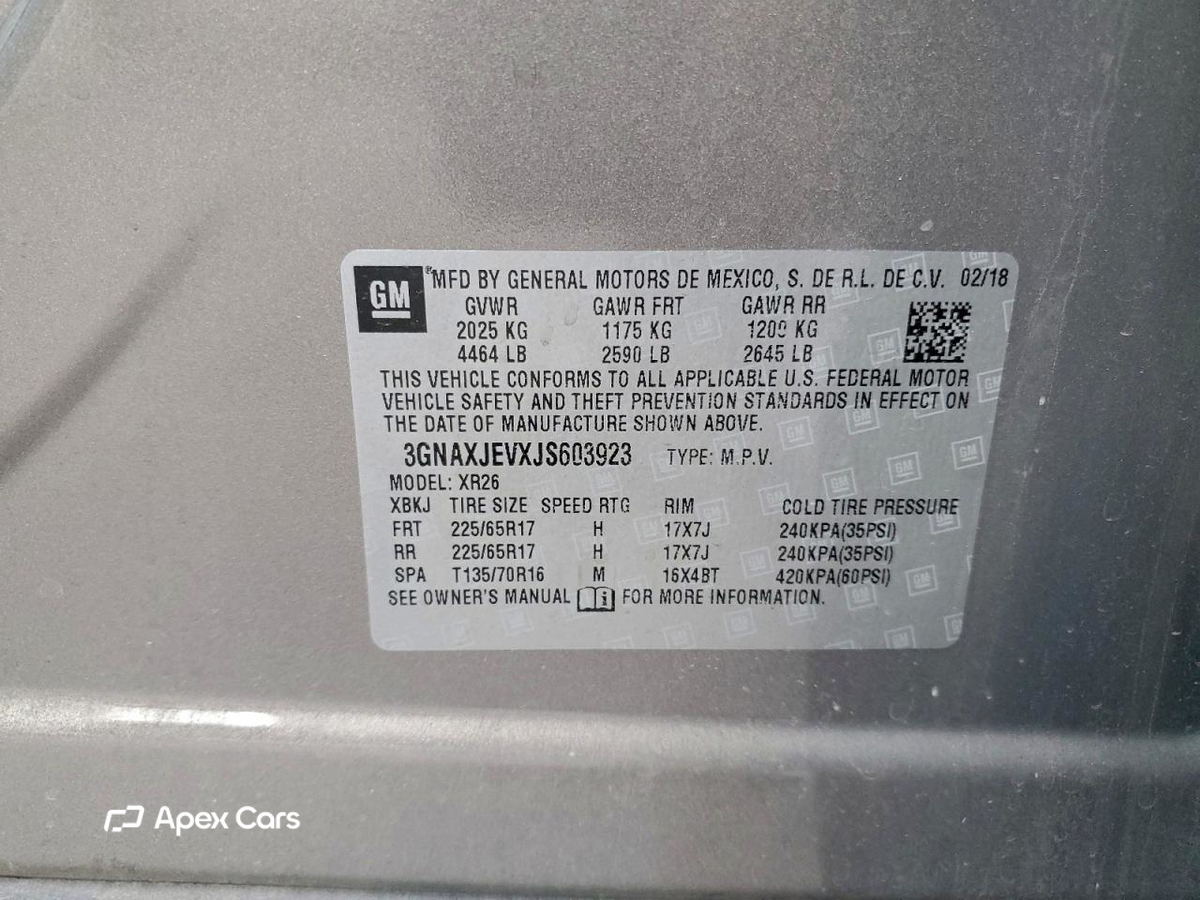 Chevrolet Equinox 2018
