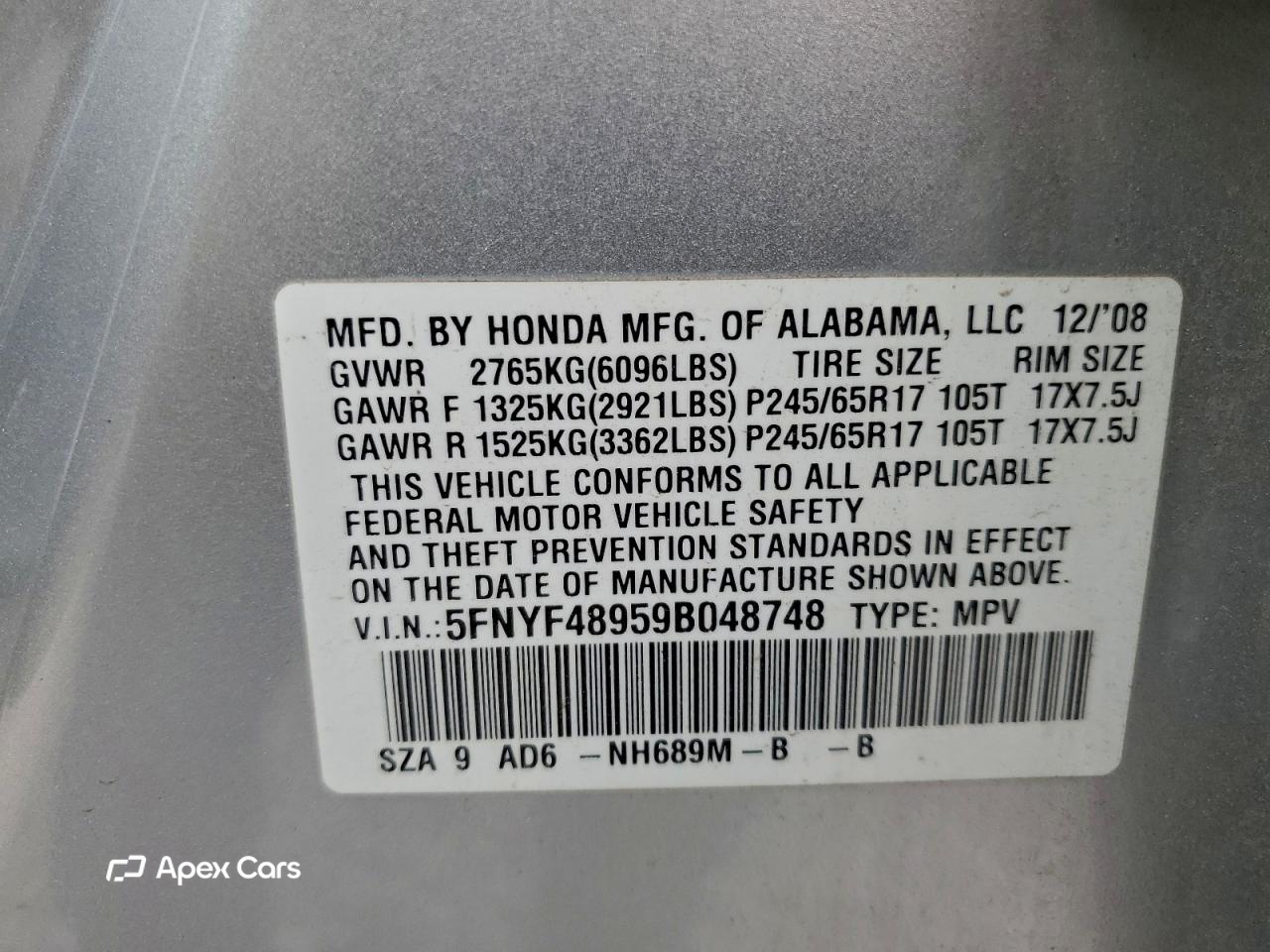 Honda Pilot 2009