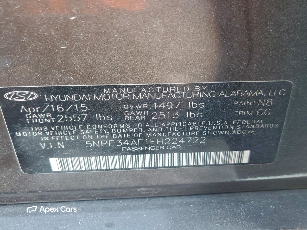 Hyundai Sonata 2015