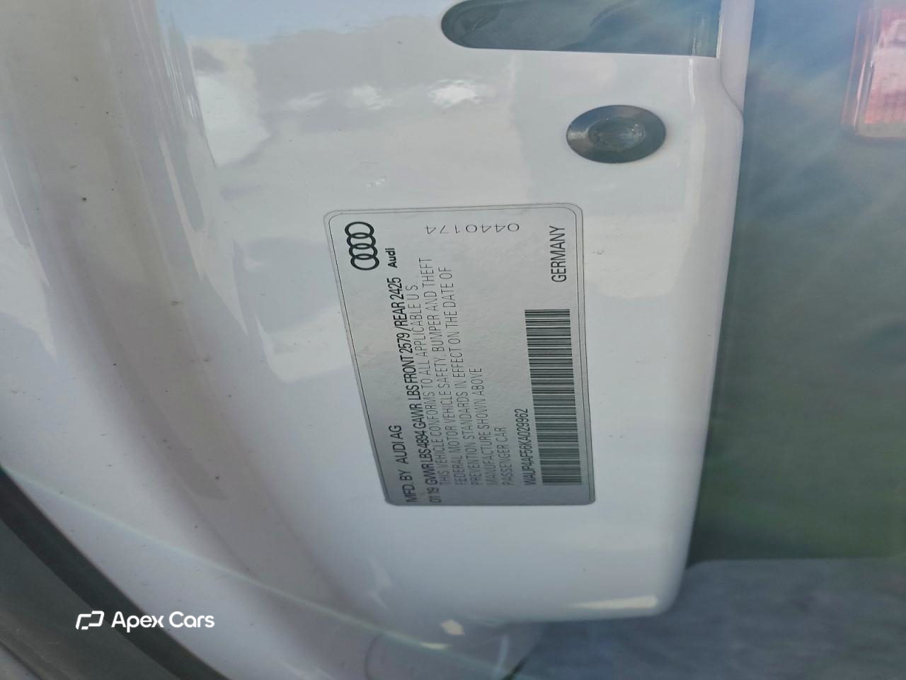 Audi S5 2019
