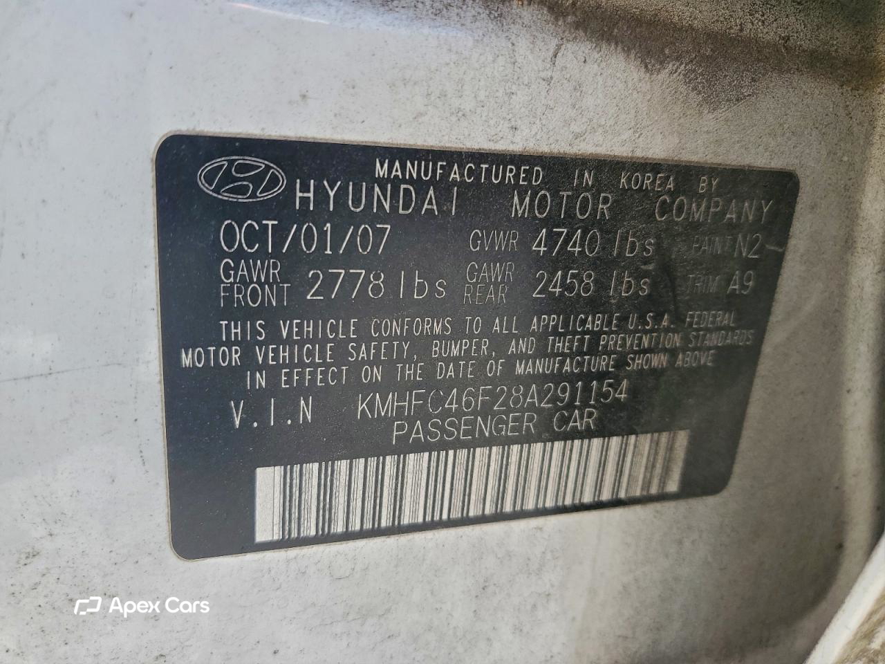 Hyundai Azera 2008
