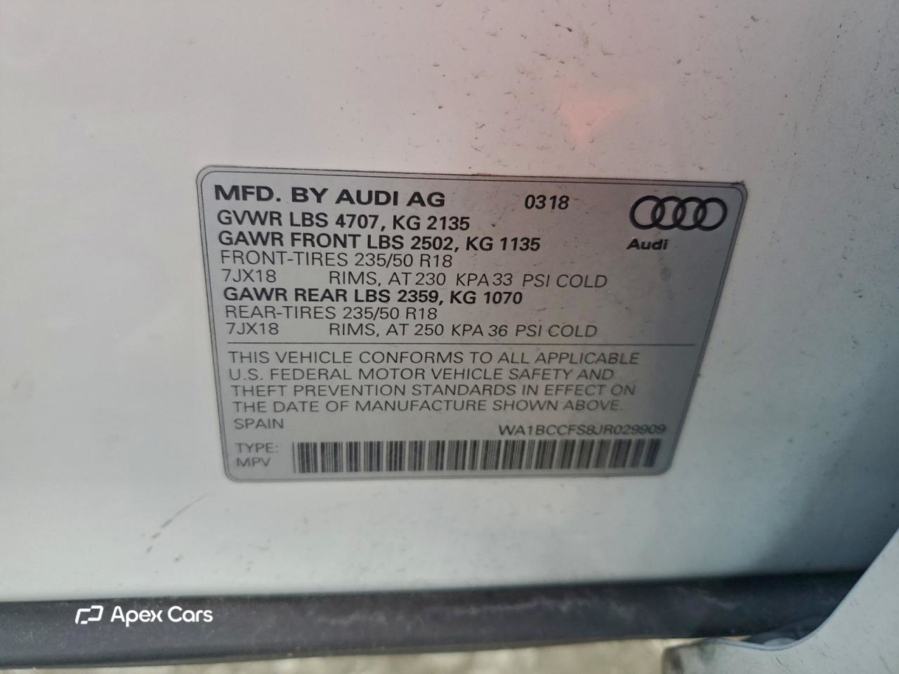 Audi Q3 2018
