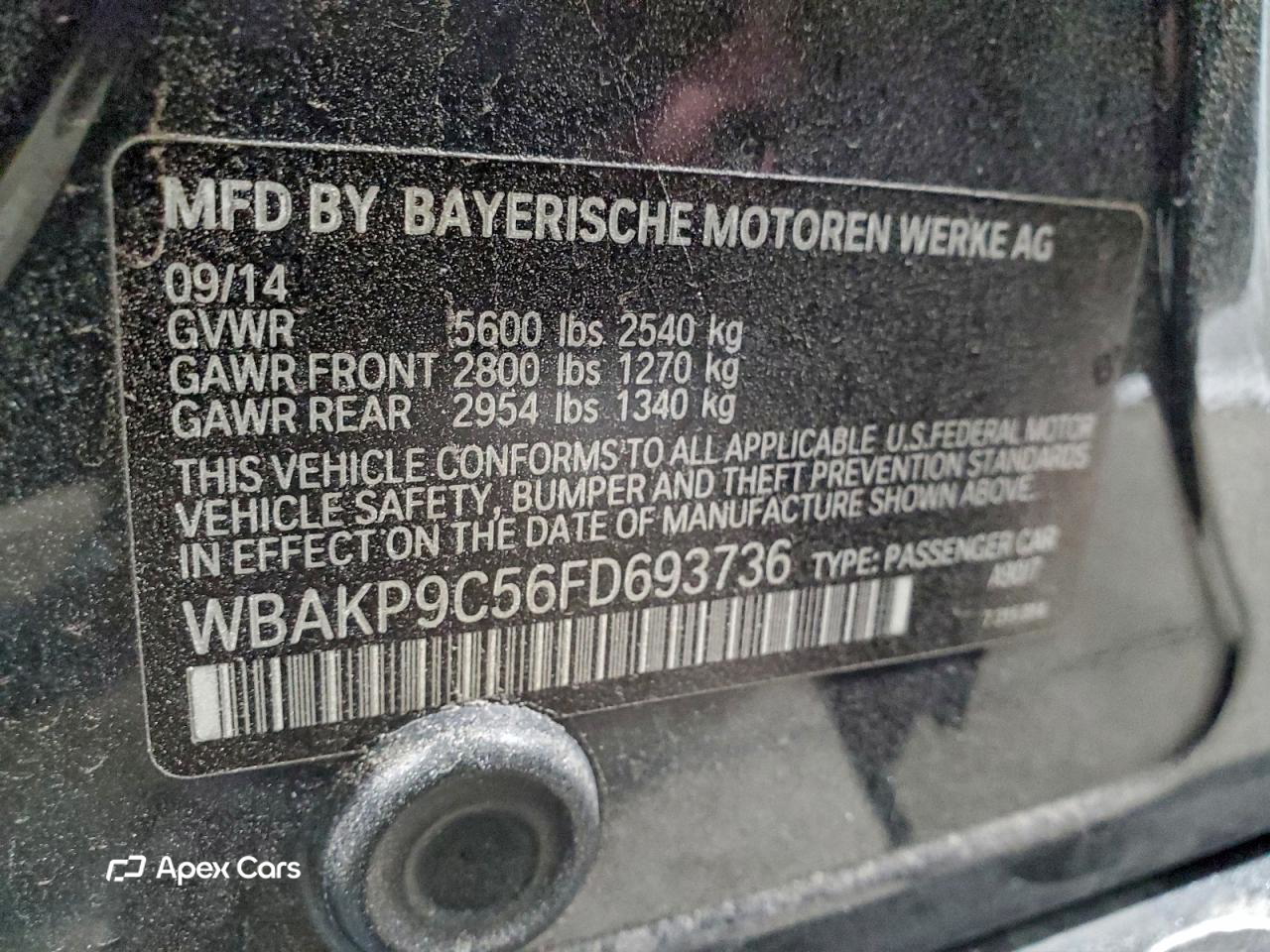 BMW Series 5 2015