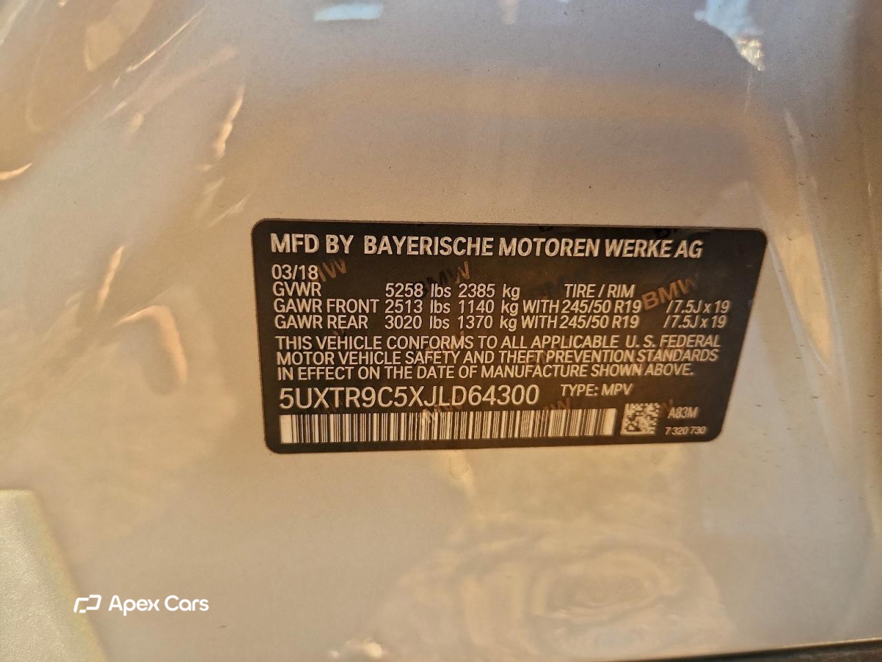 BMW X3 2018