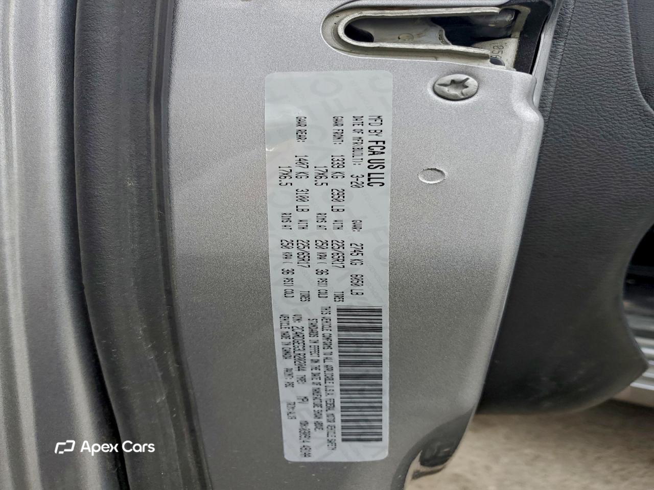Dodge Caravan 2020