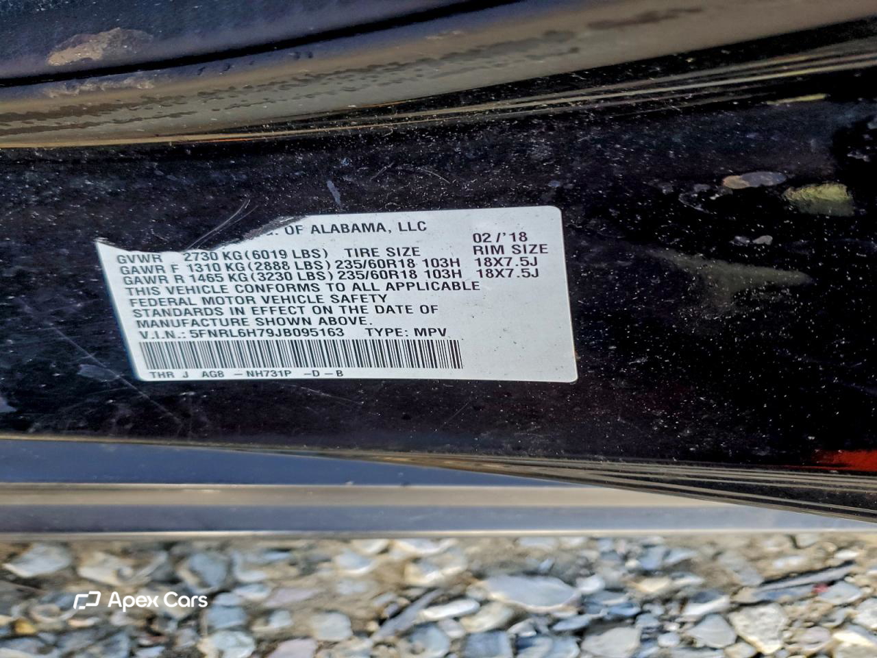 Honda Odyssey 2018