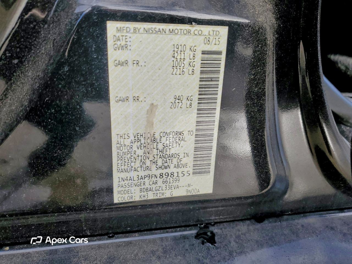 Nissan Altima 2015