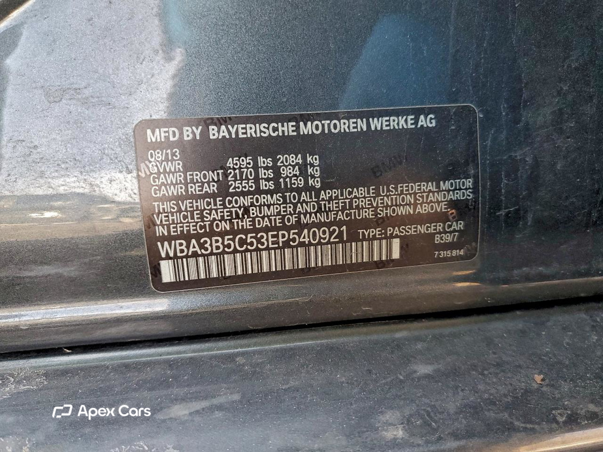 BMW Series 3 2014