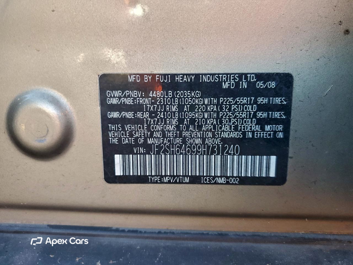 Subaru Forester 2009