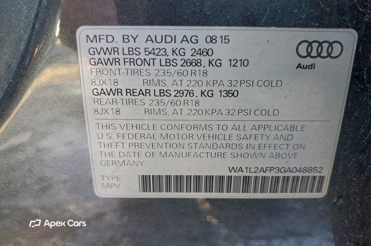 Audi Q5 2016
