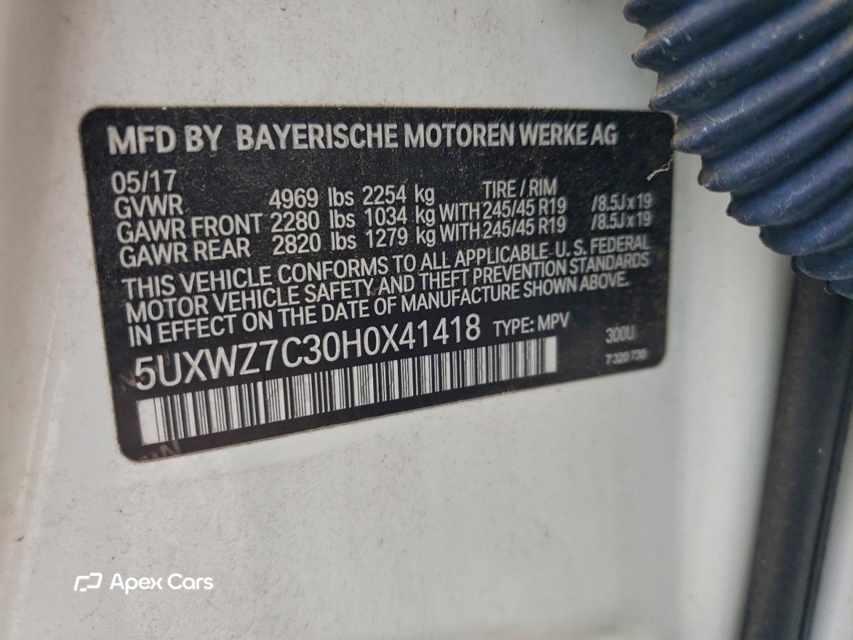 BMW X3 2017