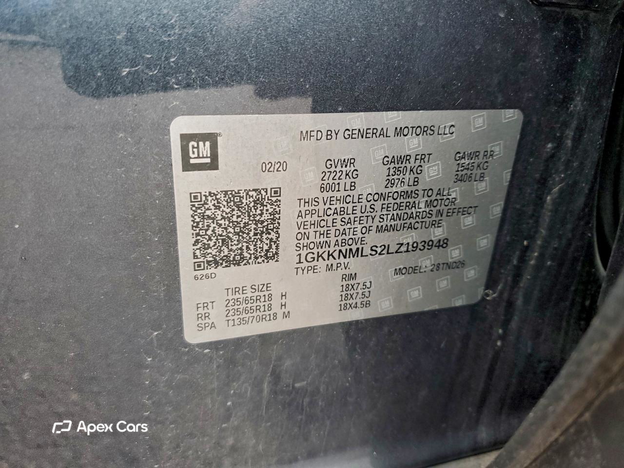 GMC Acadia 2020