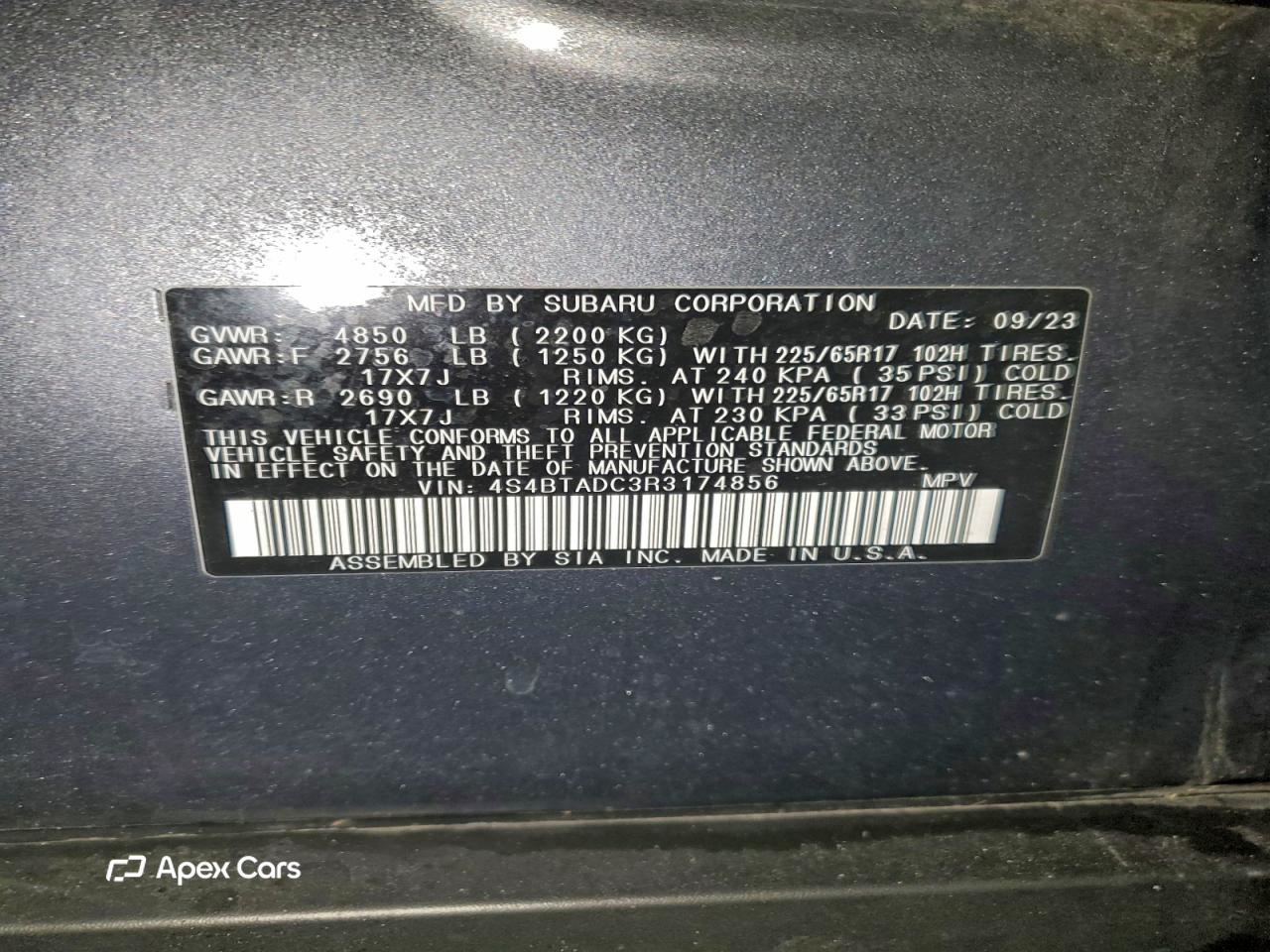 Subaru Outback 2024