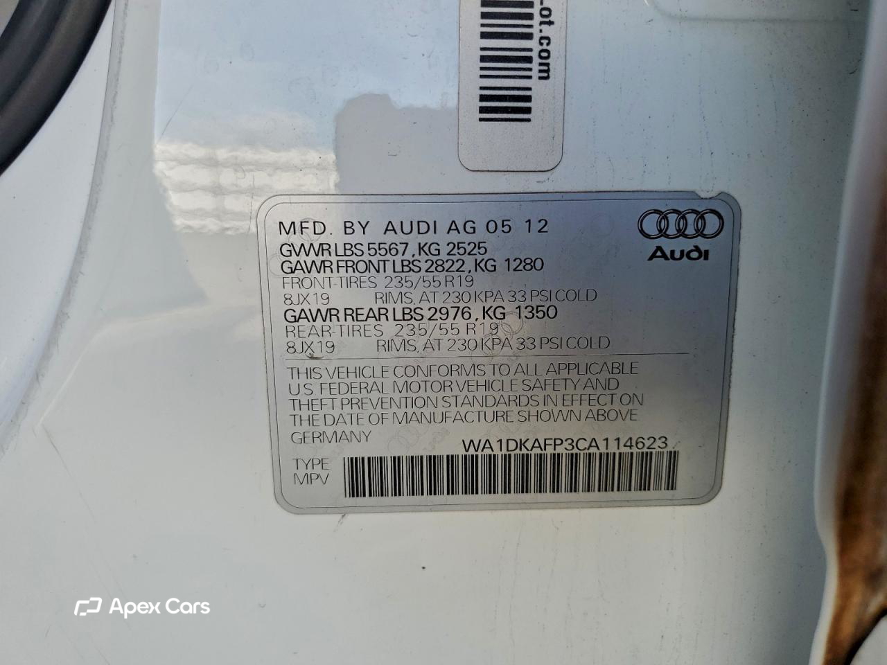 Audi Q5 2012