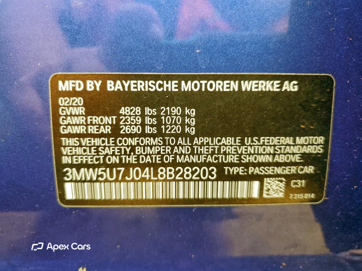BMW Series 3 2020