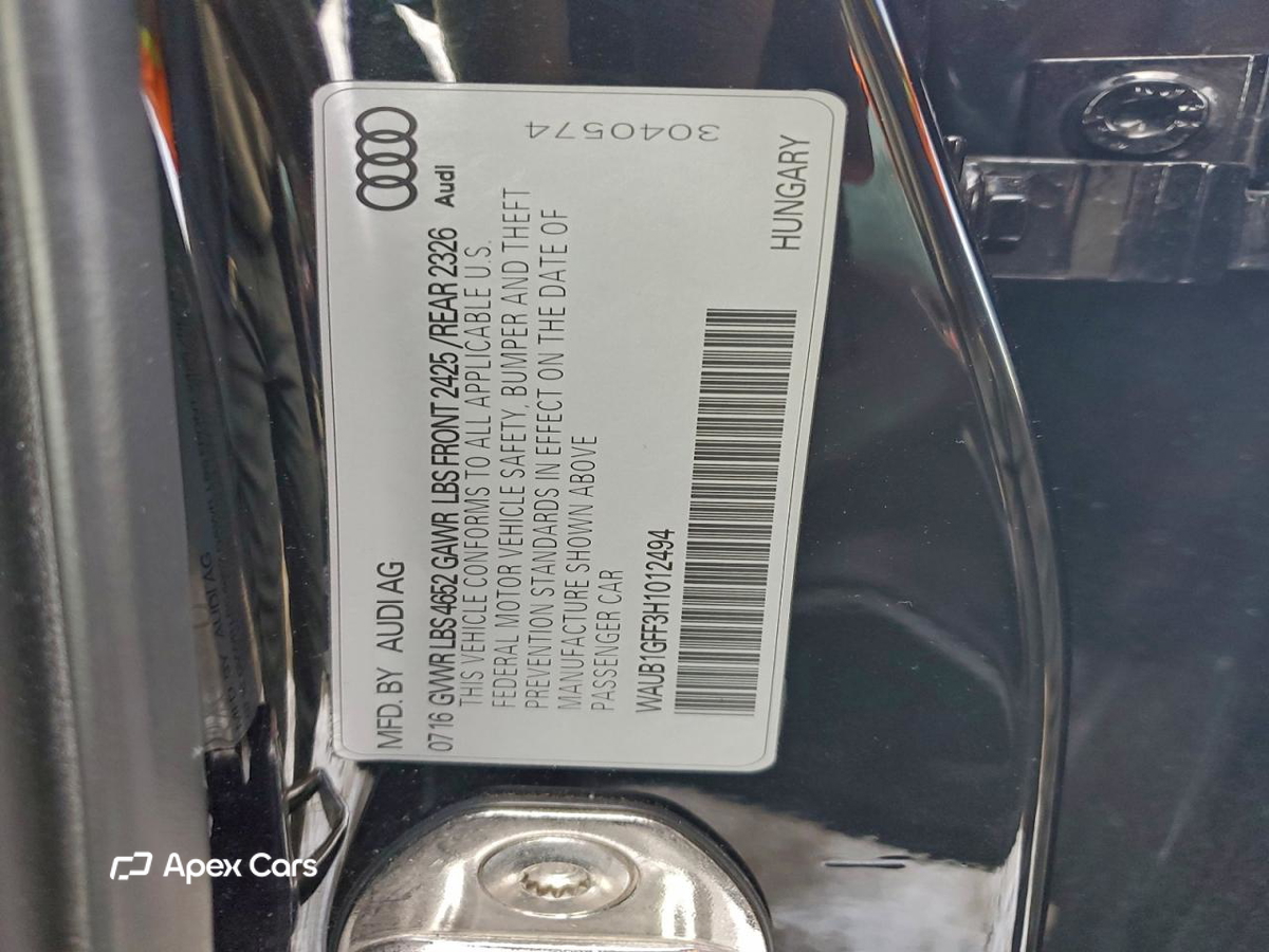 Audi S3 2017
