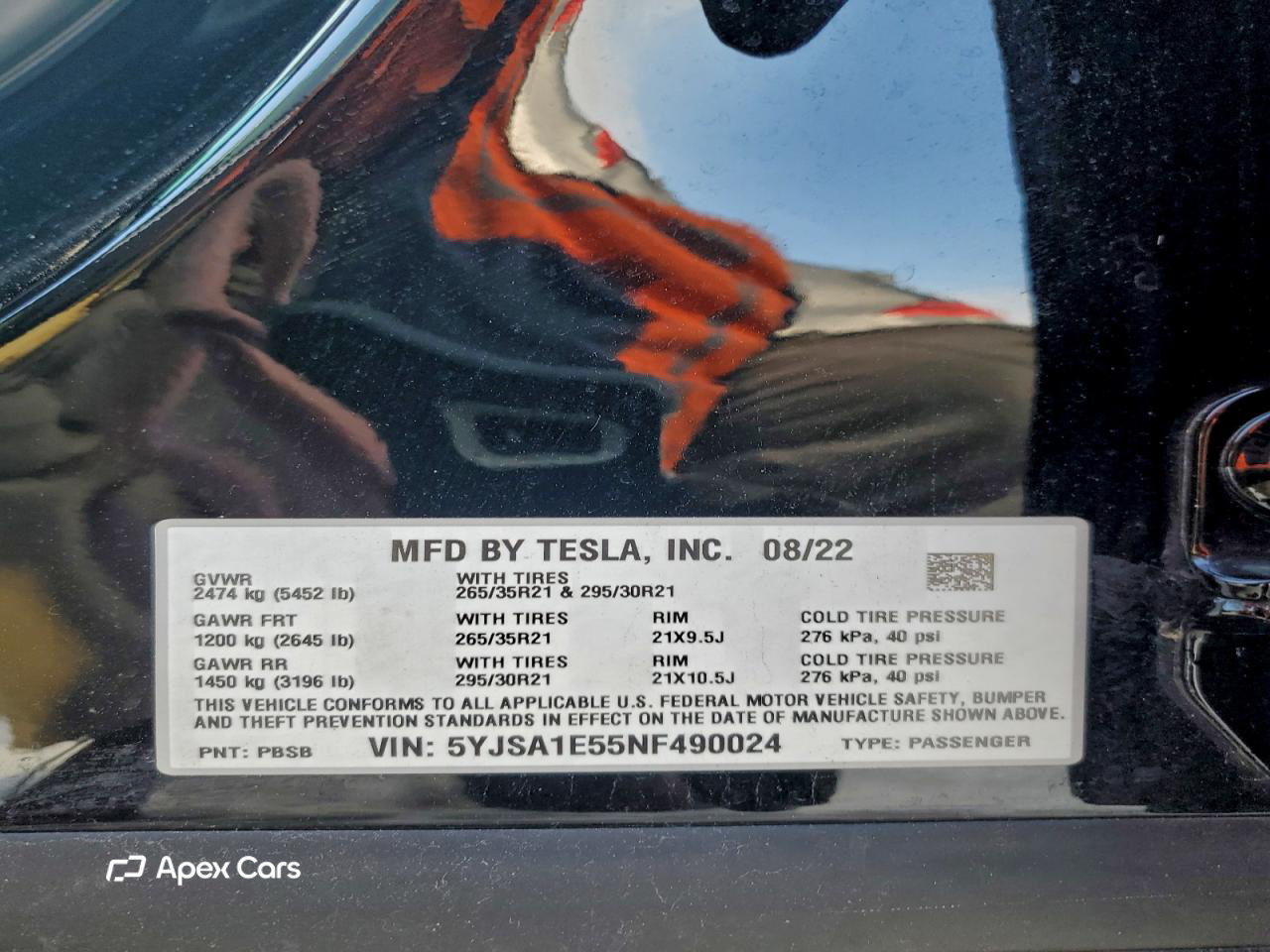Tesla Model S 2022