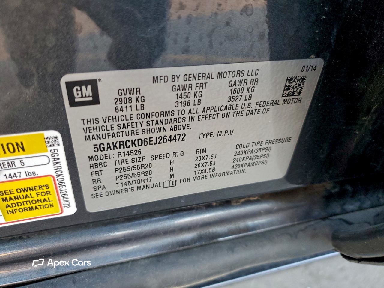 Buick Enclave 2014