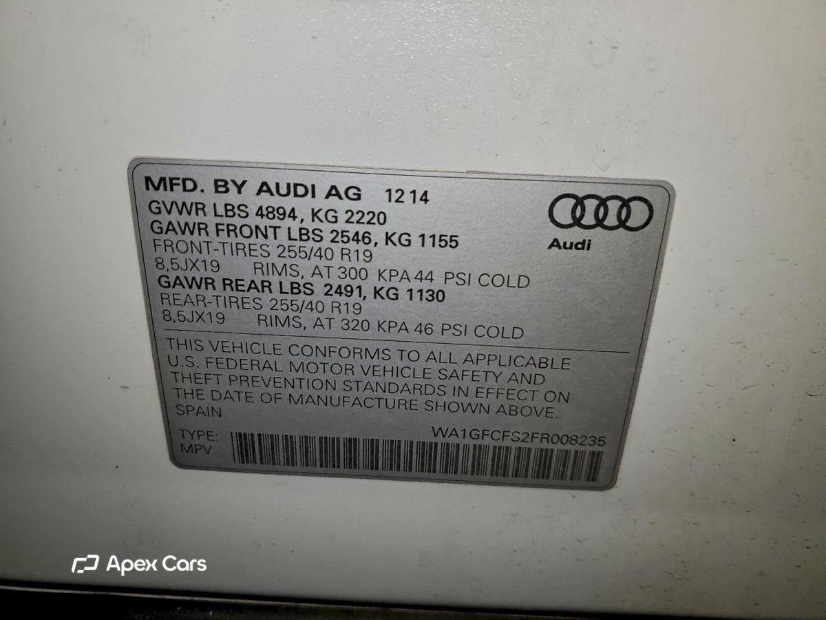 Audi Q3 2015