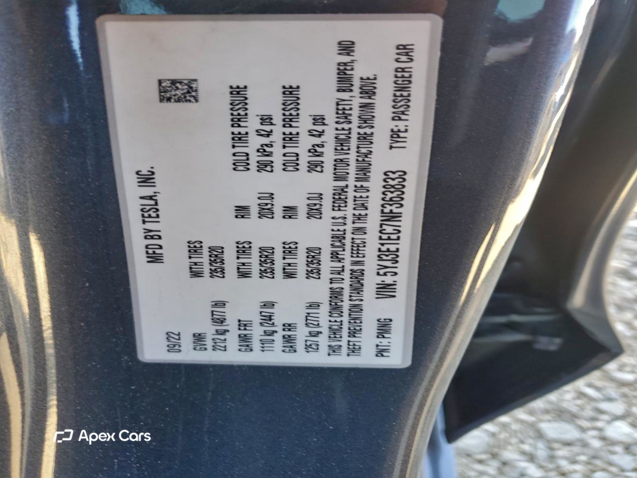 Tesla Model 3 2022