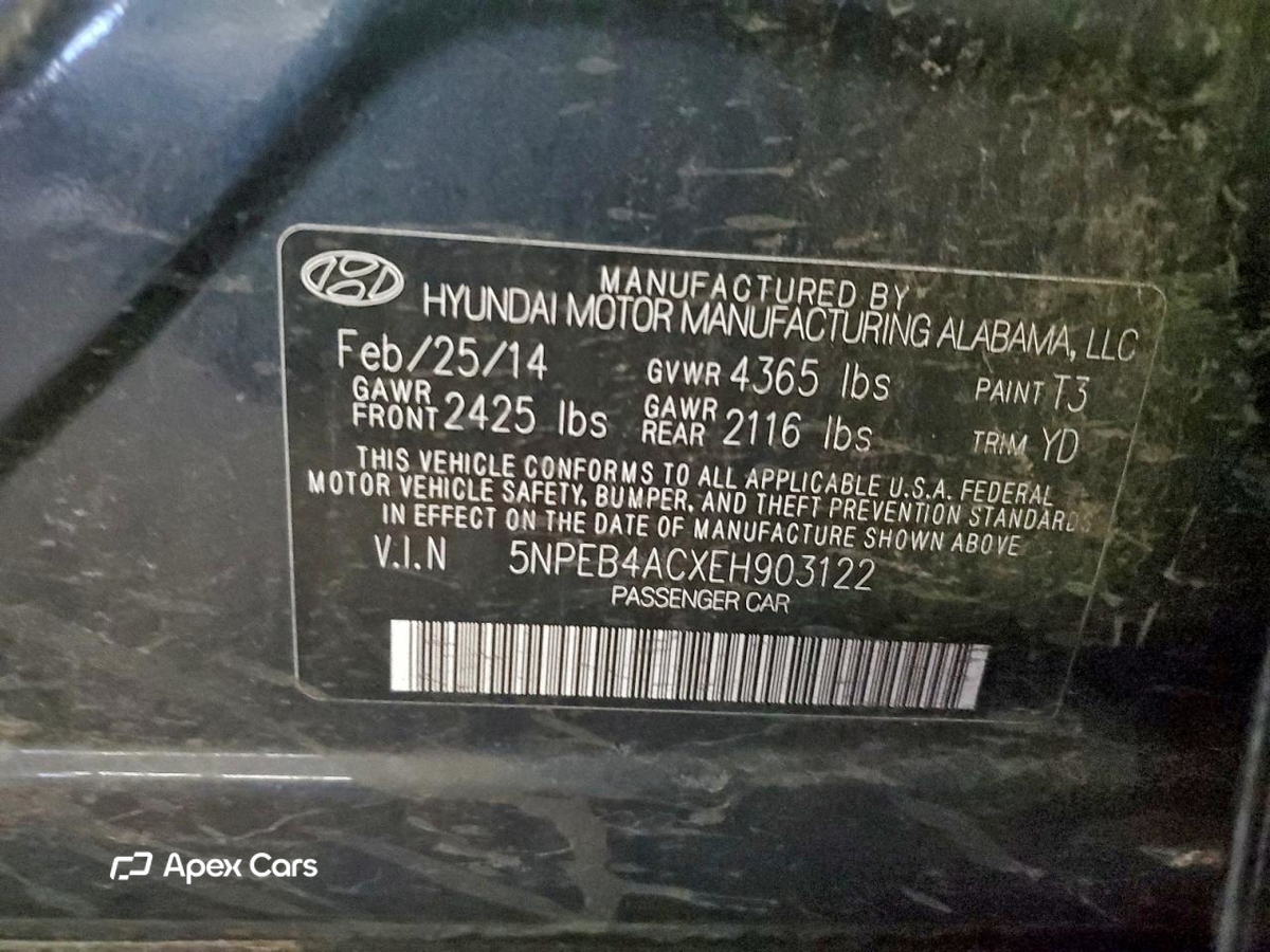 Hyundai Sonata 2014