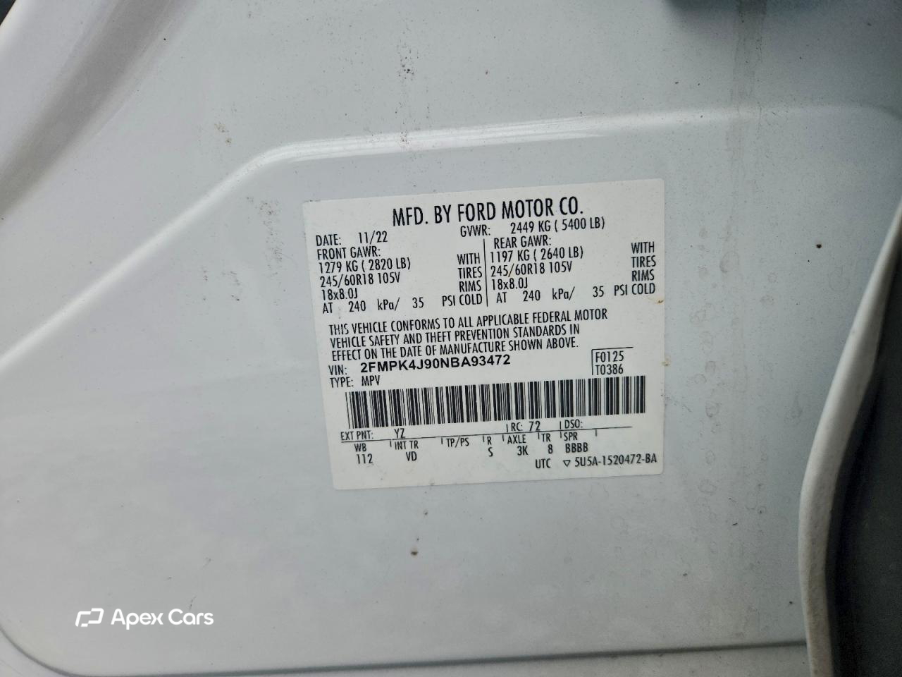 Ford Edge 2022
