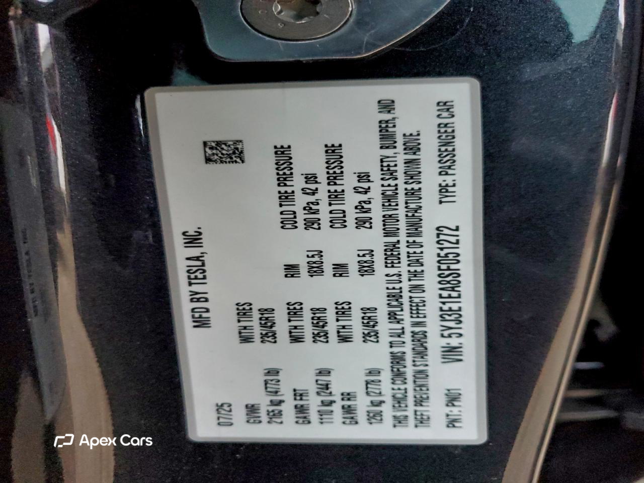 Tesla Model 3 2025