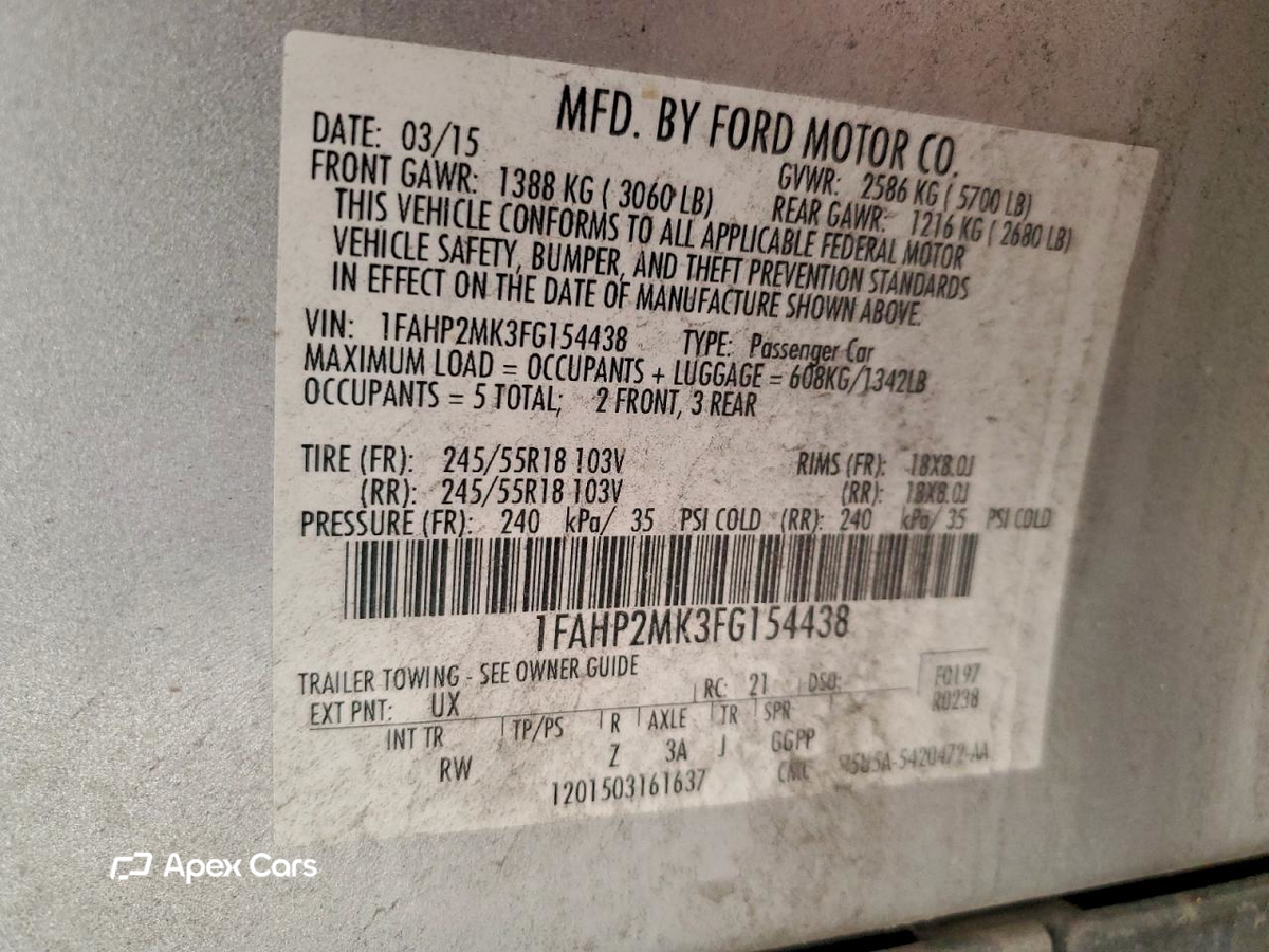 Ford Taurus 2015