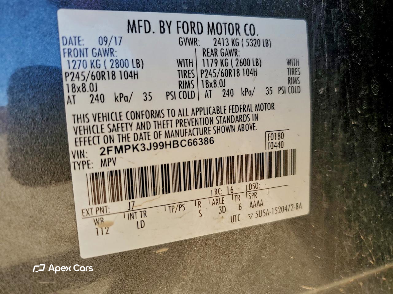 Ford Edge 2017